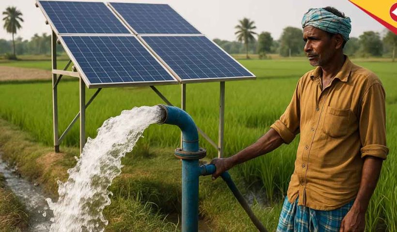 West Bengal’s Admi Scheme Empowers Farmers with Solar Tubewells for Triple Crop Production