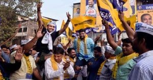 AAP wins in gujarat