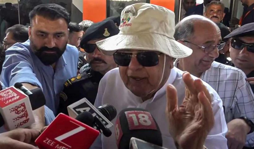 farooq-abdullah in vaishno devi
