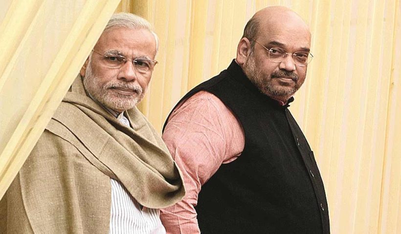 Amit-Shah on modi