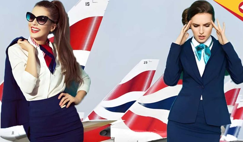 british airways air hostess