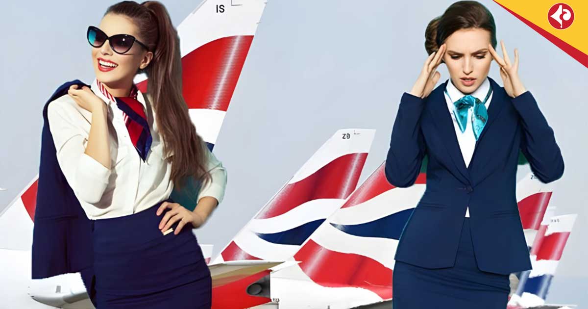 british airways air hostess