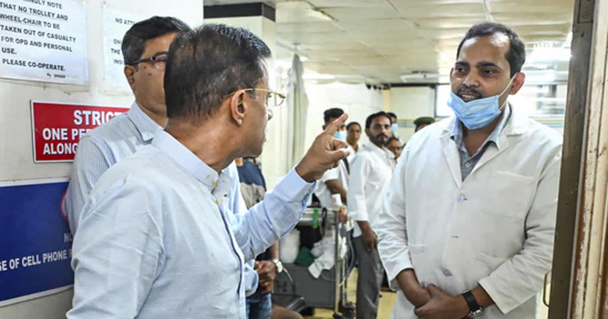 health-minister suspending doctor