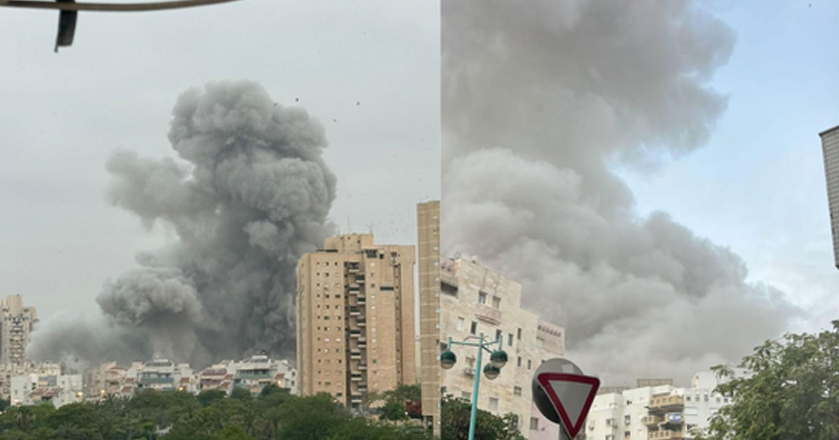 iran israel missile attack