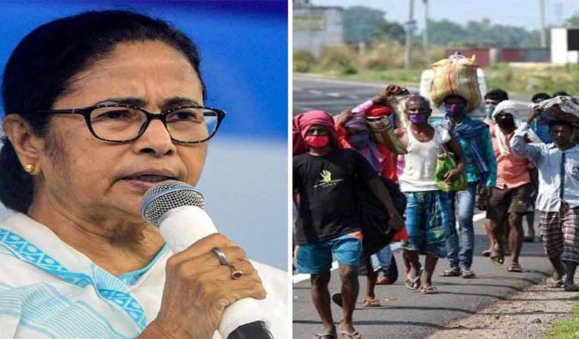 Mamata stands for migrant labour of bengal
