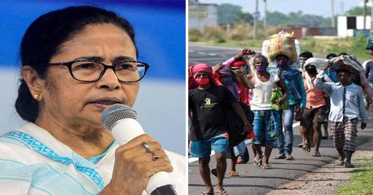 Mamata stands for migrant labour of bengal