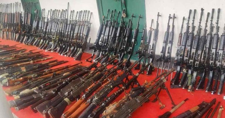 manipur firearms recovery