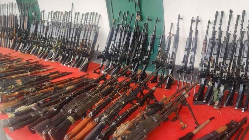 manipur firearms recovery