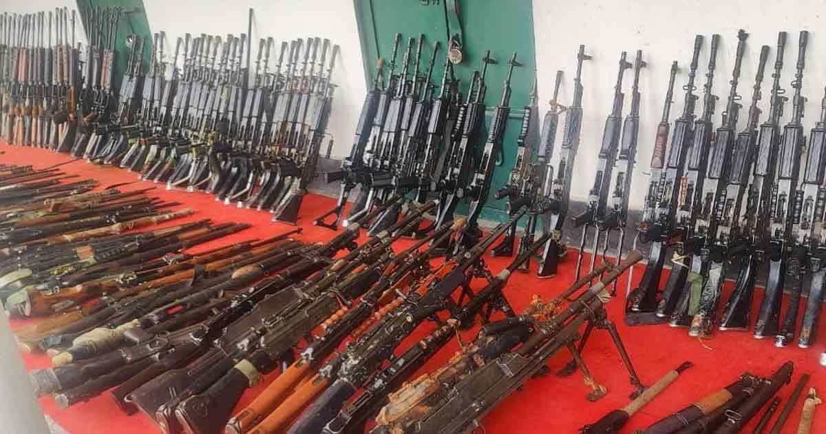 manipur firearms recovery