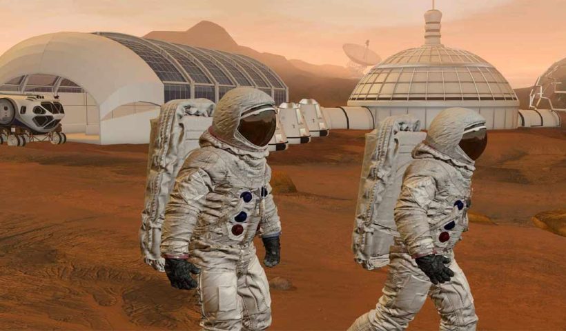 Mars human settlement
