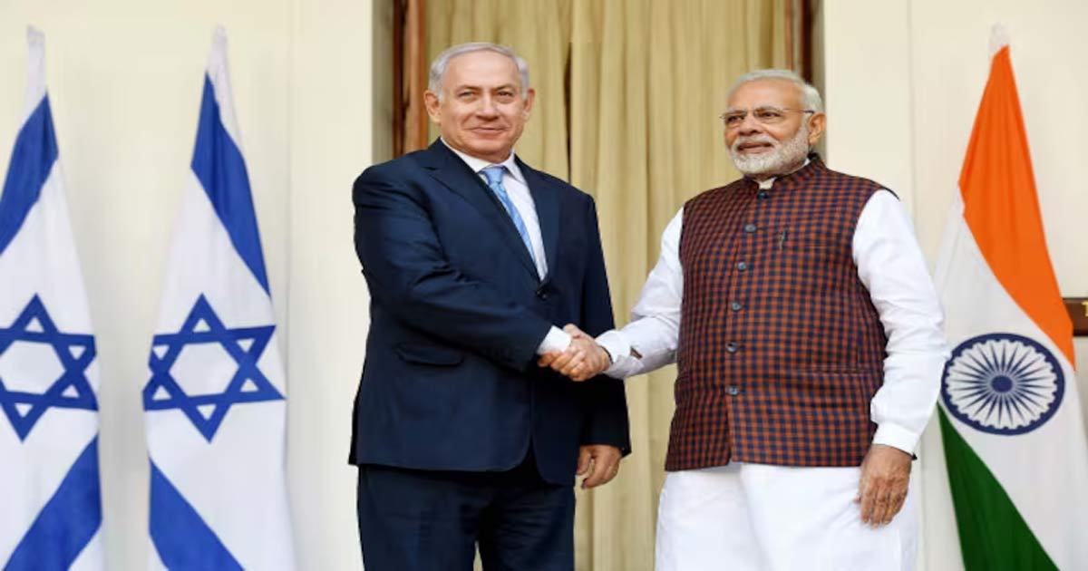 modi gets phone call from israel