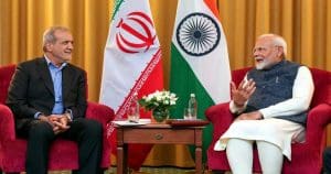Modi about iran war