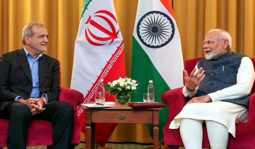Modi about iran war