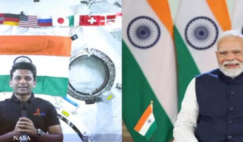 Shubhanshu conversation with modi