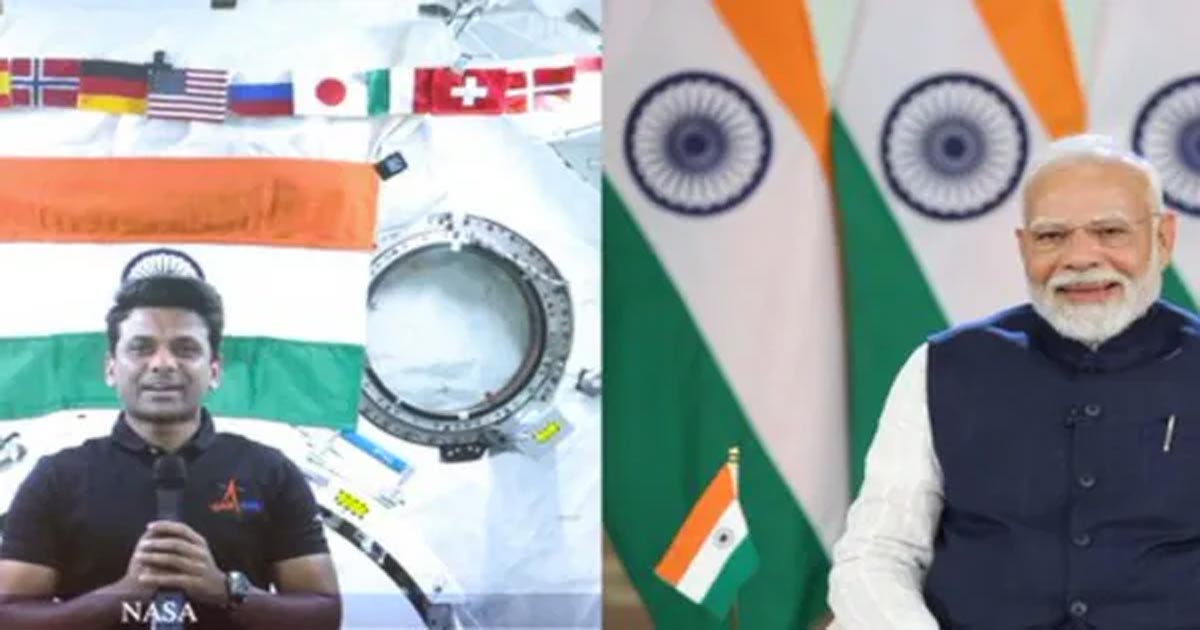 Shubhanshu conversation with modi
