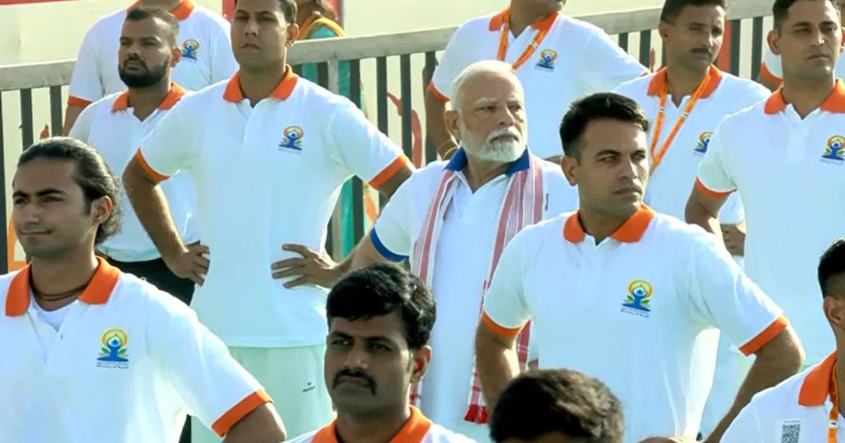 PM Modi on Yoga Day