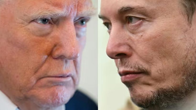 musk-trump clash in america