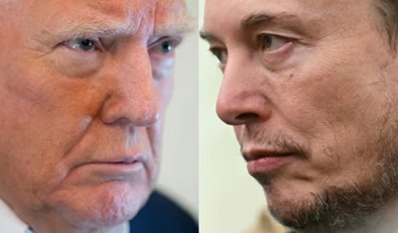 musk-trump clash in america