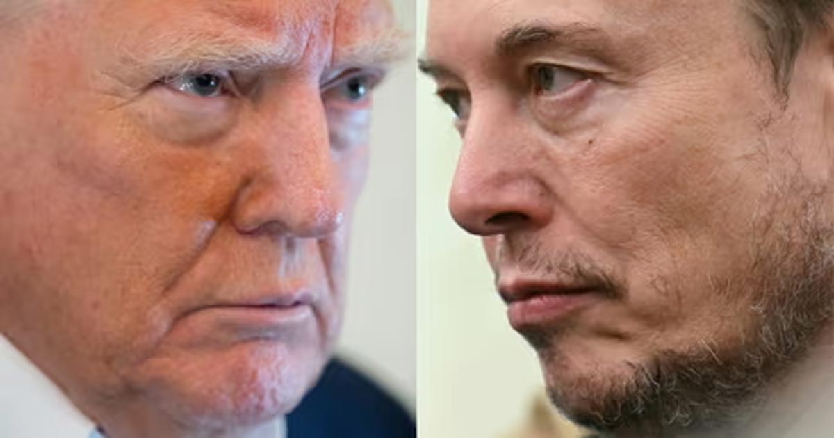 musk-trump clash in america