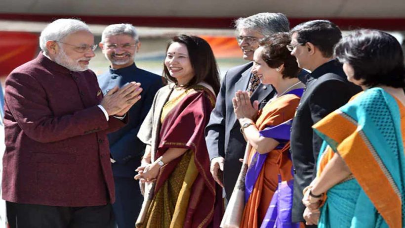 PM modi on foreign tour