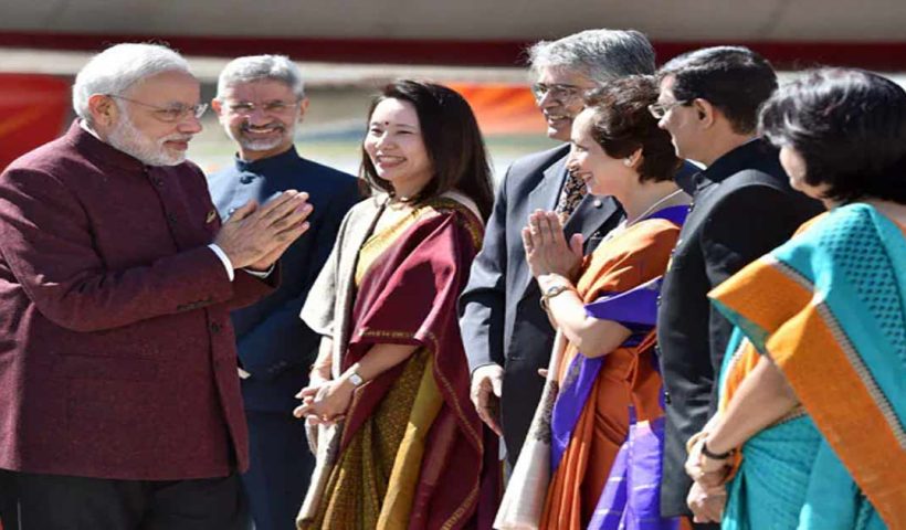 PM modi on foreign tour