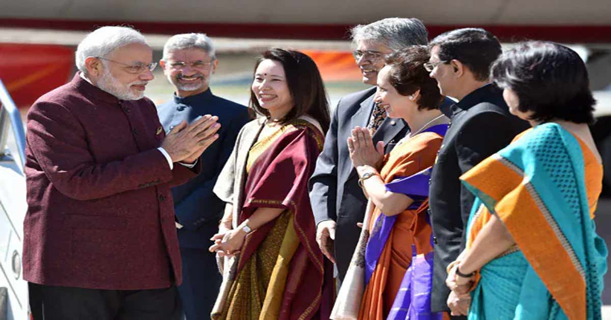 PM modi on foreign tour