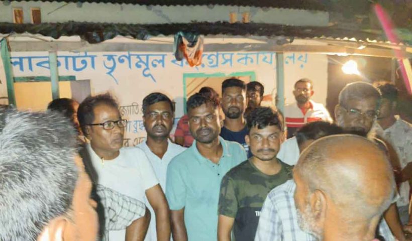 ২১ জুলাই প্রস্তুতিতে কোচবিহারে তৃণমূলের মিছিল, লটকারপার সরগরম