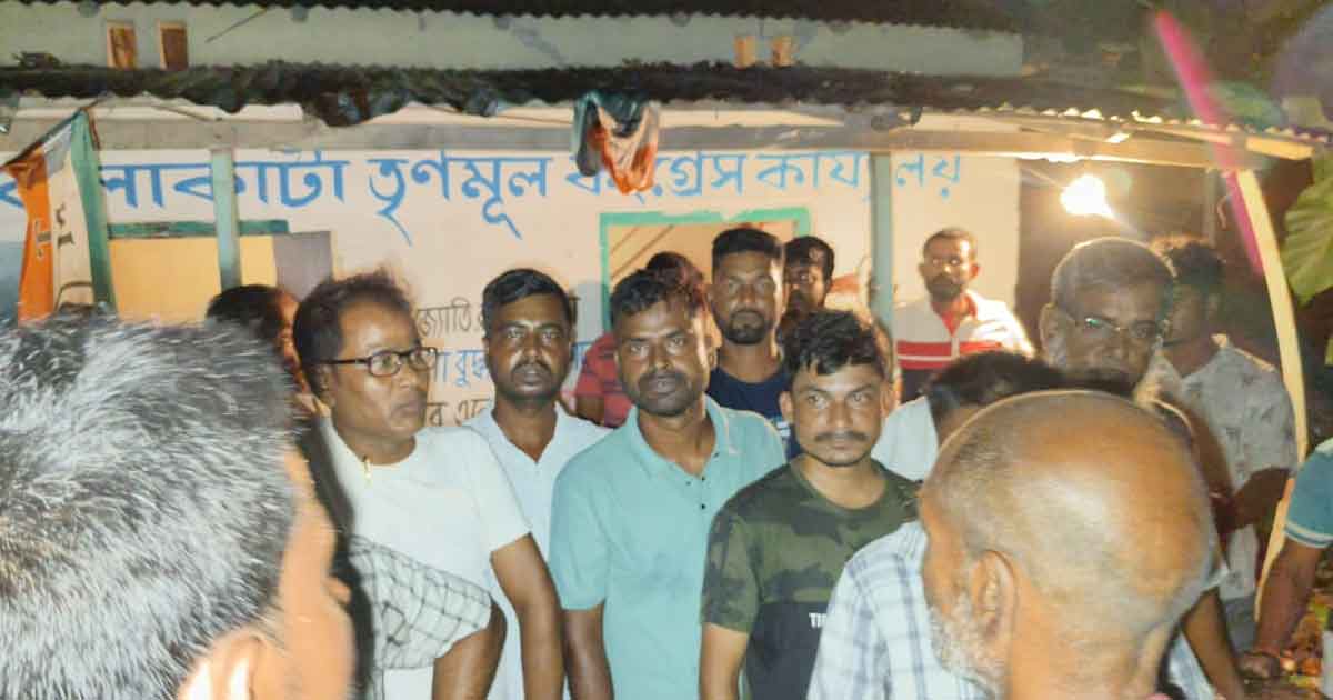 ২১ জুলাই প্রস্তুতিতে কোচবিহারে তৃণমূলের মিছিল, লটকারপার সরগরম