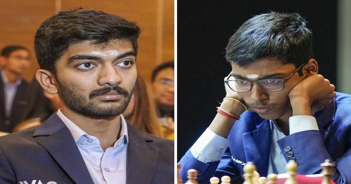 praggnanandhaa raises to no 5