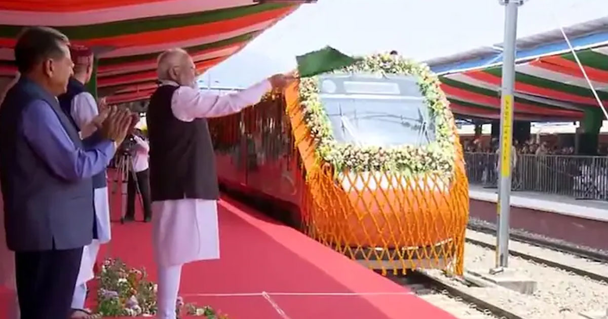 PM flags off Katra-Srinagar Vande Bharat