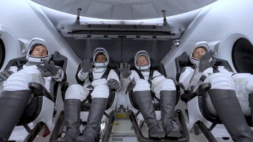 Shubhanshu Shukla launches into space