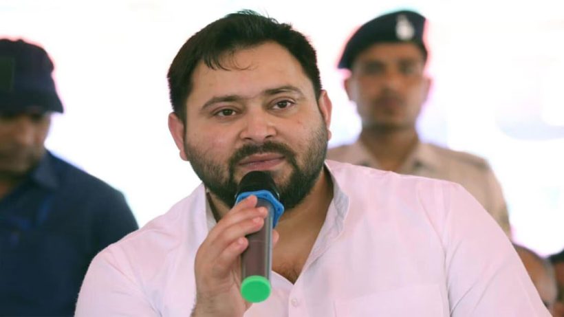 tejashwi convoy hit
