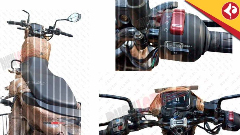 2025 Hero Glamour 125 Spied With Cruise Control