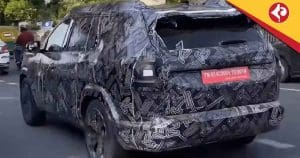 7 seater Renault Duster spied testing in India ahead of launch