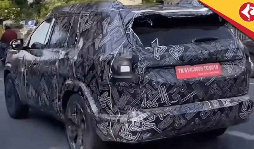 7 seater Renault Duster spied testing in India ahead of launch
