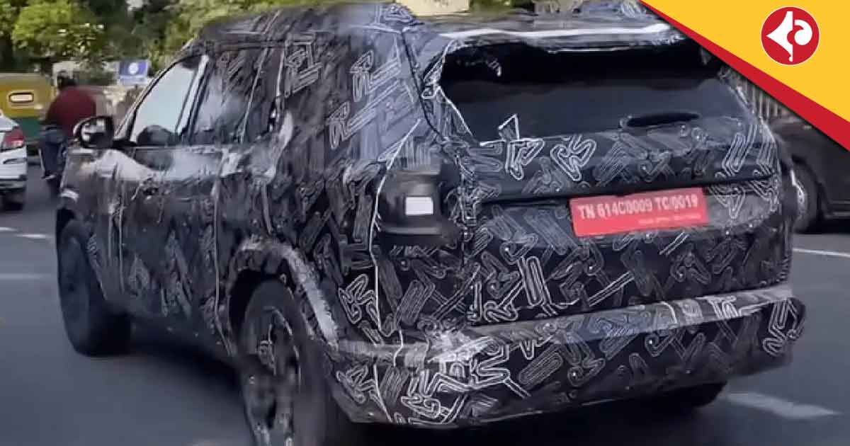 7 seater Renault Duster spied testing in India ahead of launch
