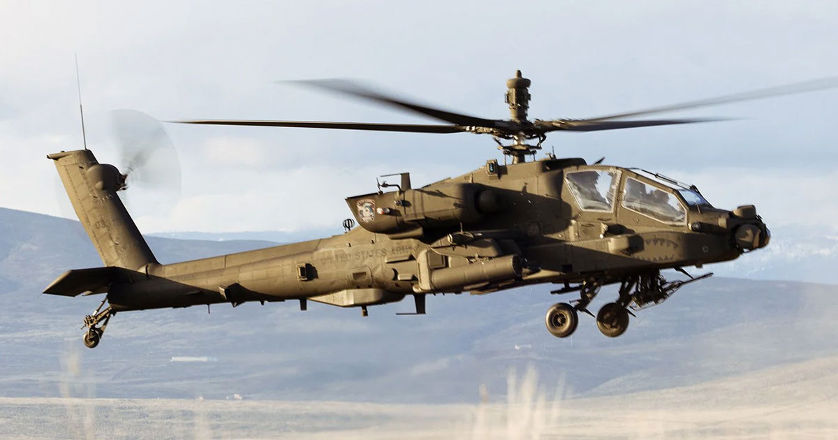 AH-64E Apache Helicopter