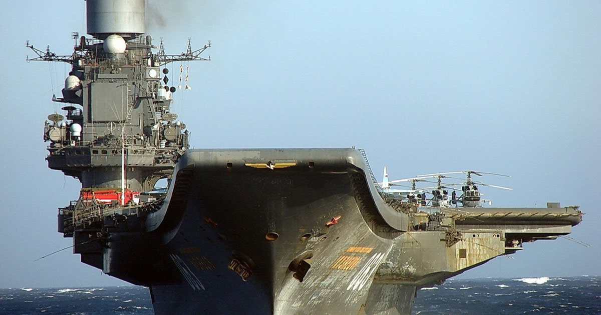 Aircraft Carrier Admiral Ku