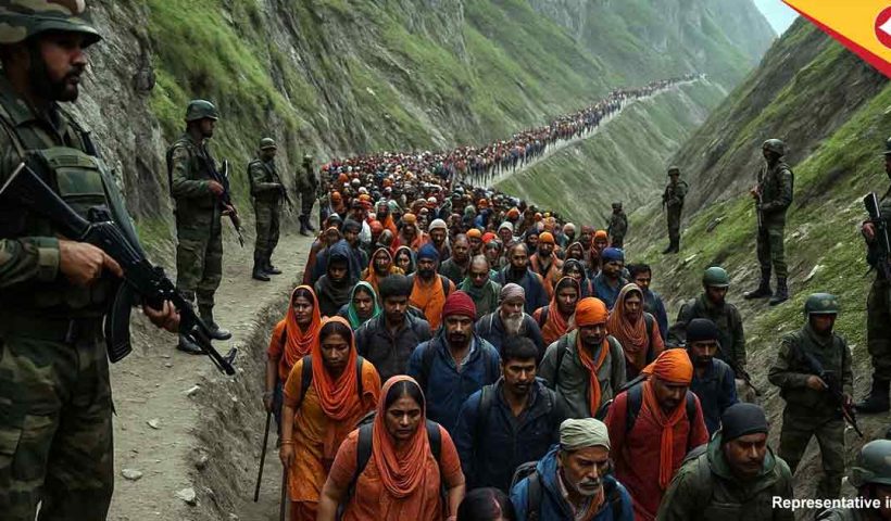 Amarnath Yatra 2025: First Batch Leaves Jammu Today Under Unprecedented Security After Pahalgam Attack