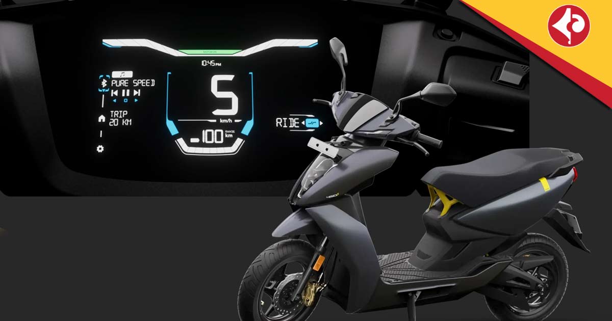 Ather 450S with 161 km range launched