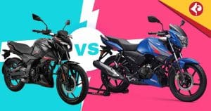 Bajaj Pulsar N150 vs TVS Apache RTR 160 2V