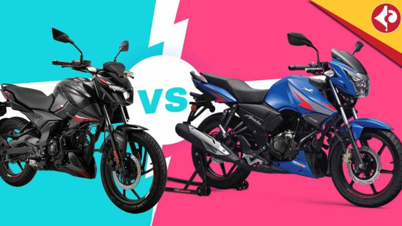 Bajaj Pulsar N150 vs TVS Apache RTR 160 2V