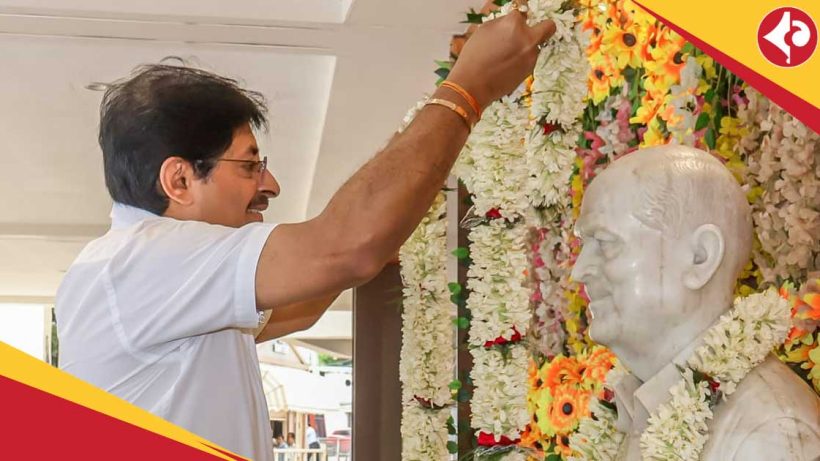 CAB pays floral tribute to Dr Bidhan Chandra Roy at Eden Gardens