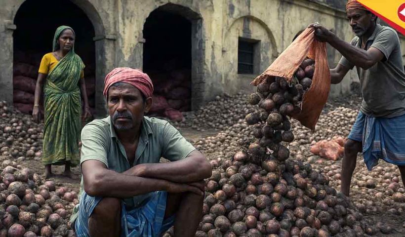 How Cold Storage Shortage Is Devastating Onion Farmers in West Bengal