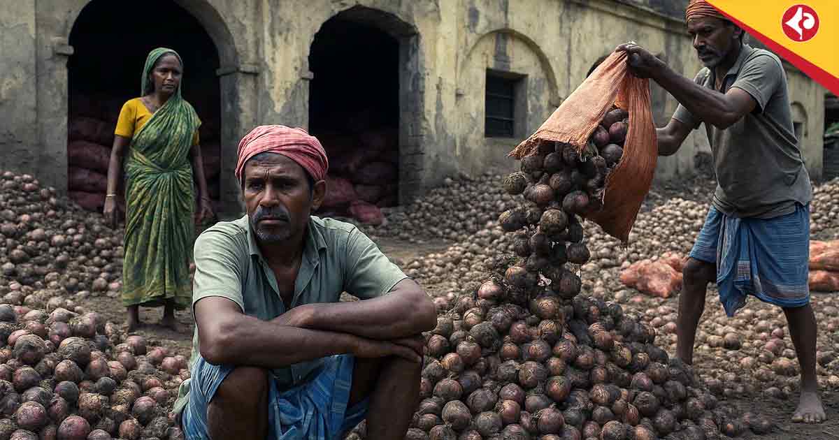How Cold Storage Shortage Is Devastating Onion Farmers in West Bengal