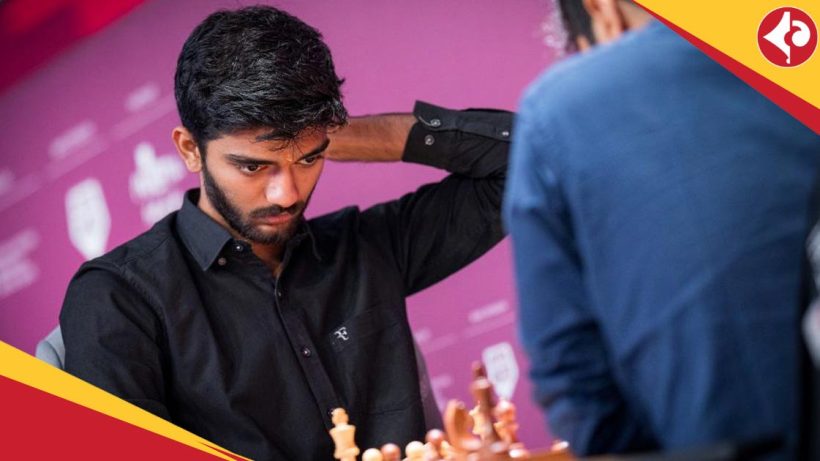 World Champion D Gukesh in Grand Chess Tour Rapid 2025