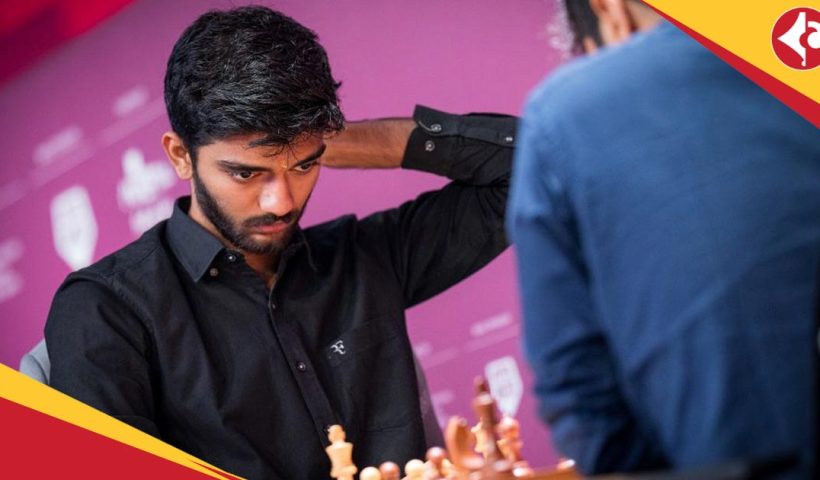 World Champion D Gukesh in Grand Chess Tour Rapid 2025