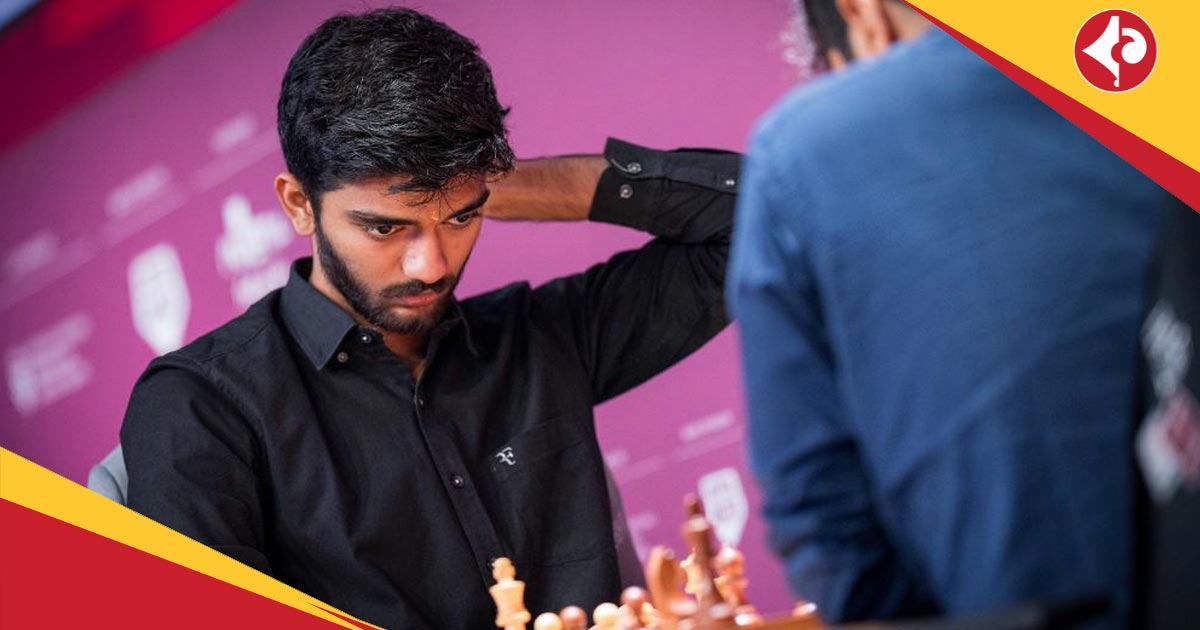 World Champion D Gukesh in Grand Chess Tour Rapid 2025