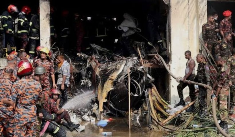 Dhaka plane crash