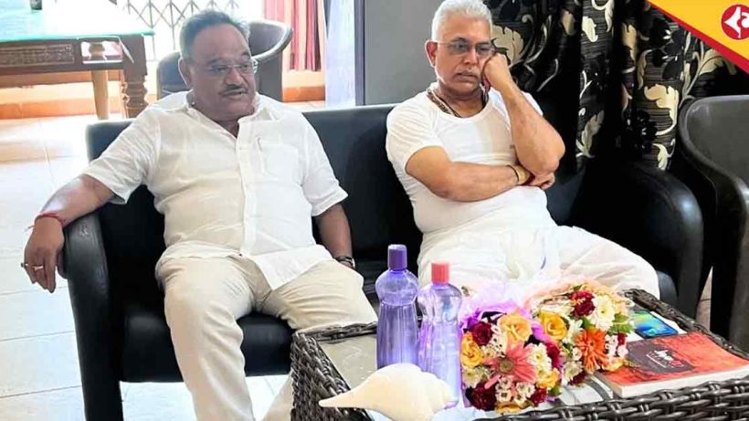 Dilip Ghosh Signals Surrender to BJP's New Bengal Chief Samik Bhattacharya Amid Internal Strife